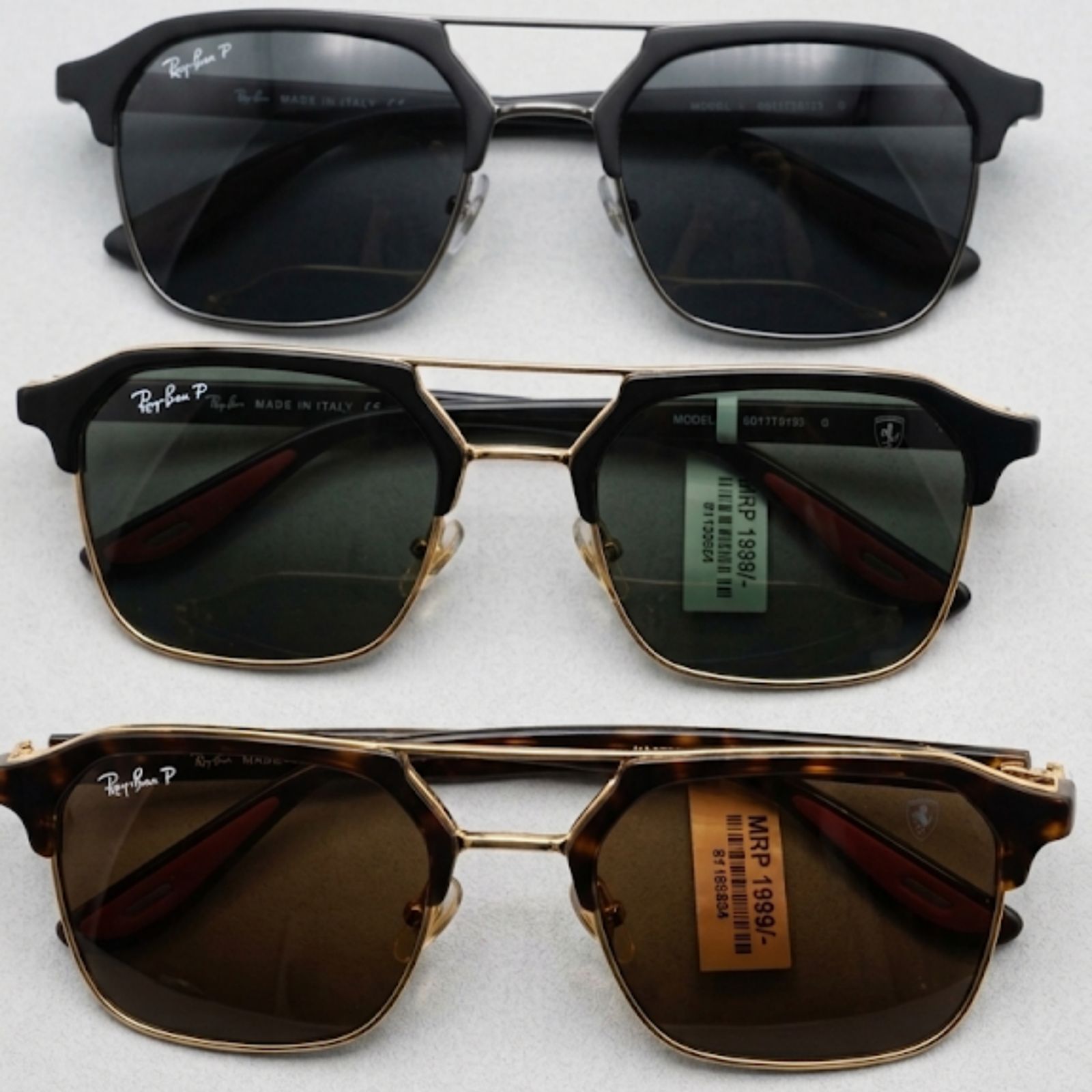 Rayban Aviator Green Lens